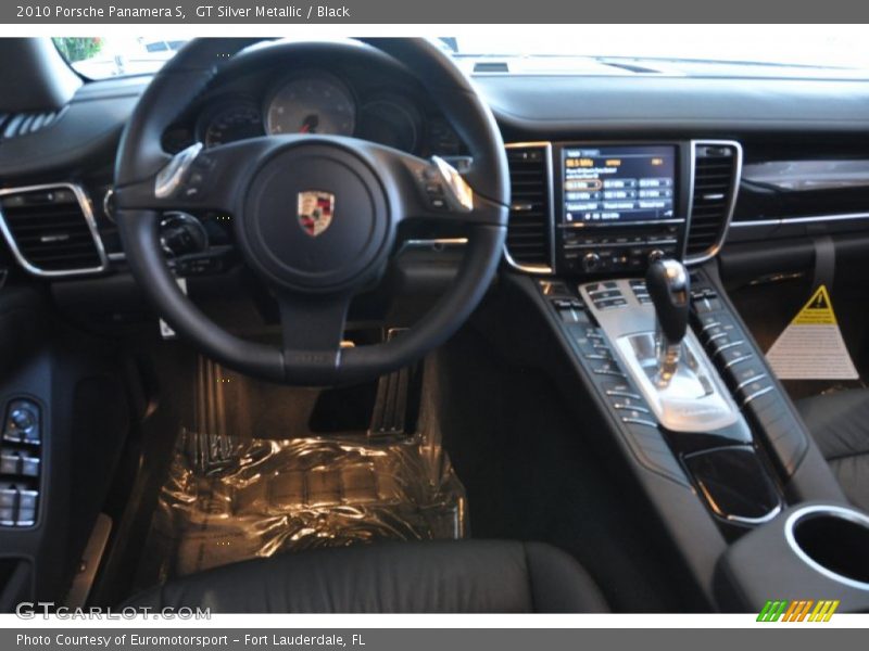 GT Silver Metallic / Black 2010 Porsche Panamera S