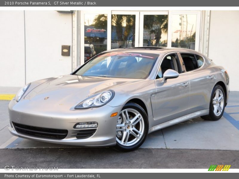 GT Silver Metallic / Black 2010 Porsche Panamera S