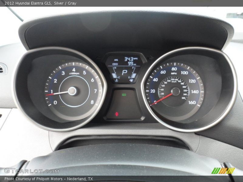  2012 Elantra GLS GLS Gauges