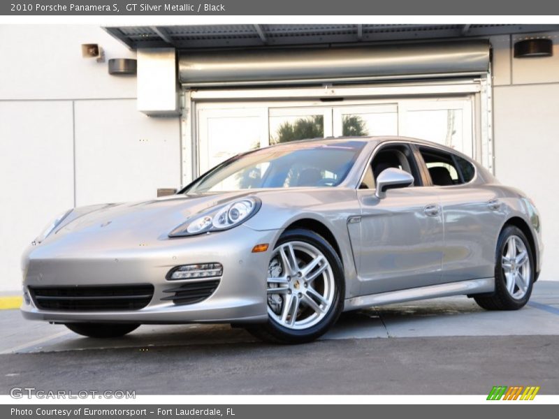 GT Silver Metallic / Black 2010 Porsche Panamera S
