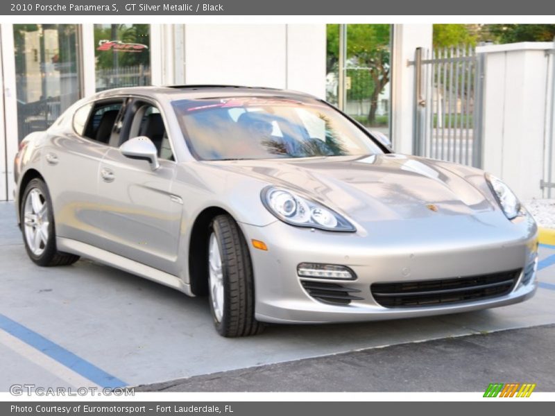 GT Silver Metallic / Black 2010 Porsche Panamera S