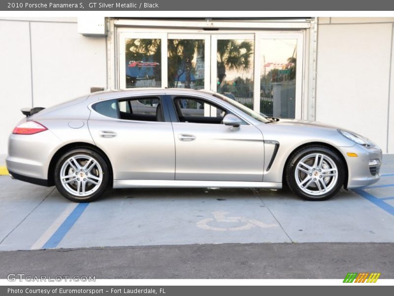 GT Silver Metallic / Black 2010 Porsche Panamera S