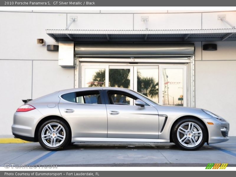 GT Silver Metallic / Black 2010 Porsche Panamera S