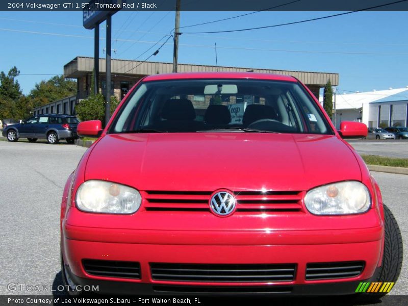 Tornado Red / Black 2004 Volkswagen GTI 1.8T