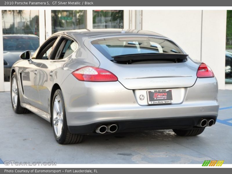 GT Silver Metallic / Black 2010 Porsche Panamera S