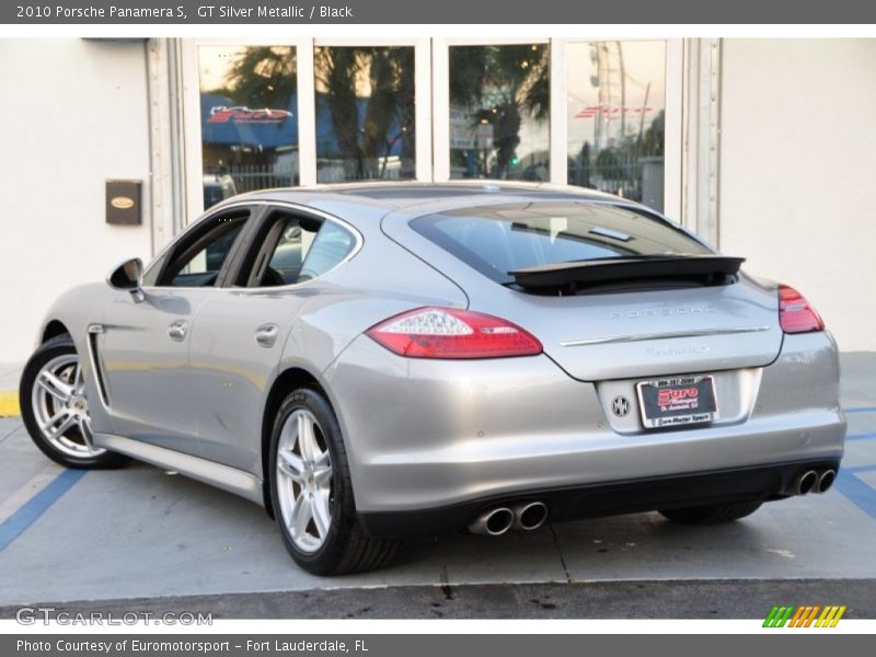 GT Silver Metallic / Black 2010 Porsche Panamera S