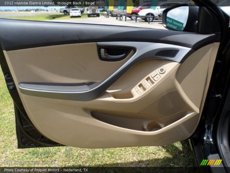 Door Panel of 2012 Elantra Limited