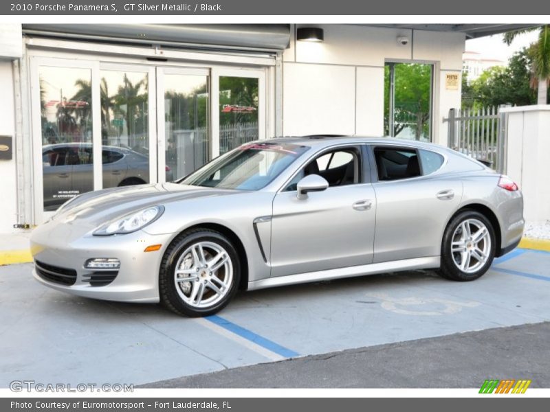 GT Silver Metallic / Black 2010 Porsche Panamera S