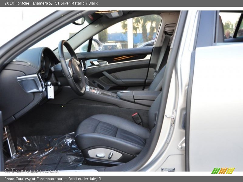GT Silver Metallic / Black 2010 Porsche Panamera S