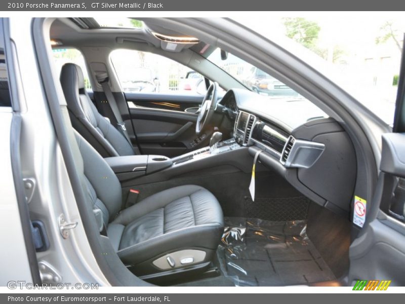 GT Silver Metallic / Black 2010 Porsche Panamera S