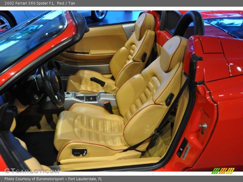  2002 360 Spider F1 Tan Interior