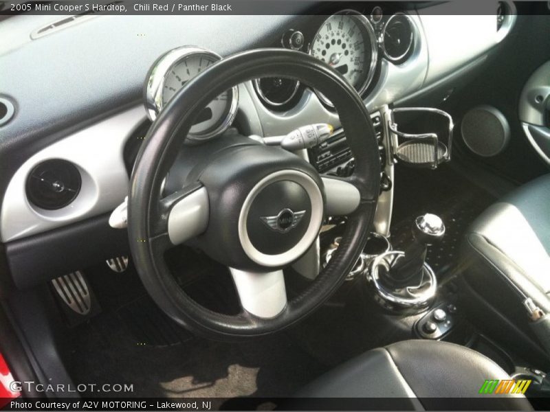 Chili Red / Panther Black 2005 Mini Cooper S Hardtop