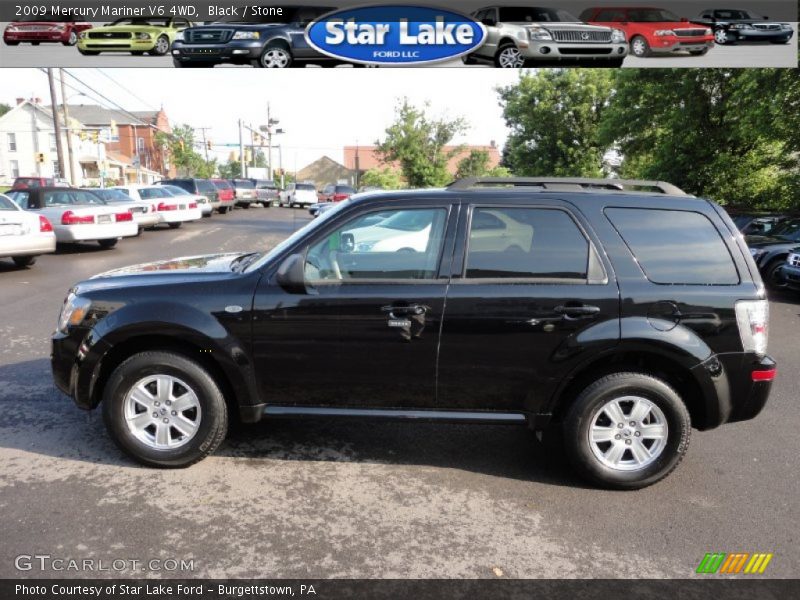 Black / Stone 2009 Mercury Mariner V6 4WD