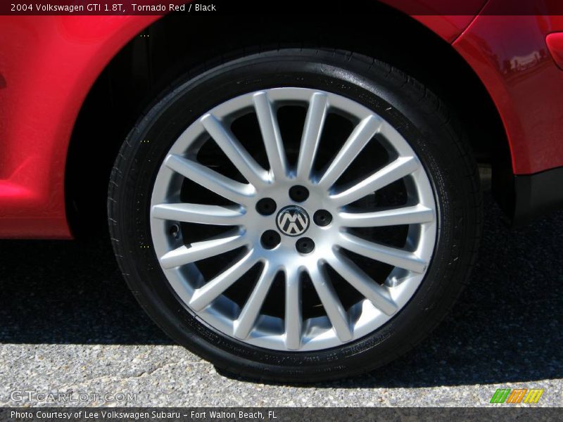 Tornado Red / Black 2004 Volkswagen GTI 1.8T