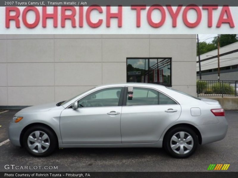 Titanium Metallic / Ash 2007 Toyota Camry LE