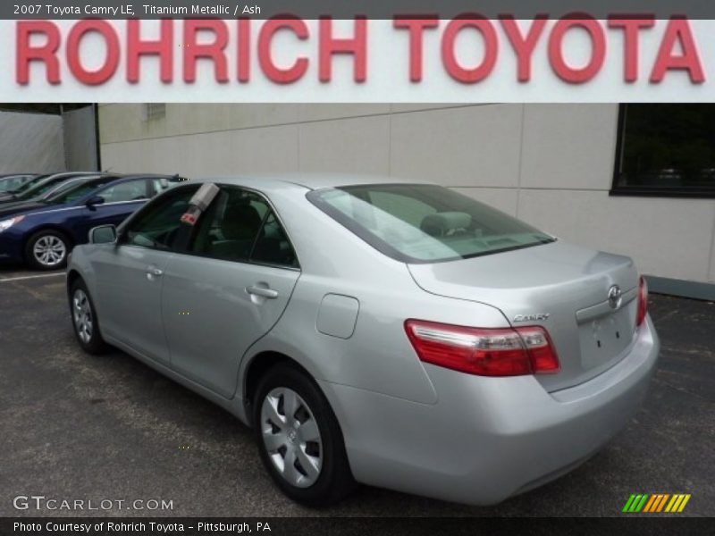Titanium Metallic / Ash 2007 Toyota Camry LE