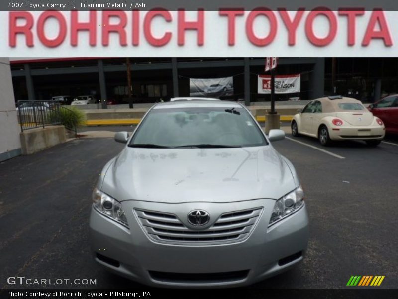 Titanium Metallic / Ash 2007 Toyota Camry LE