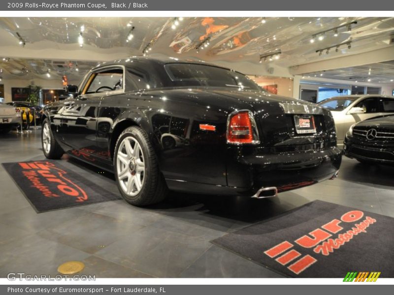 Black / Black 2009 Rolls-Royce Phantom Coupe