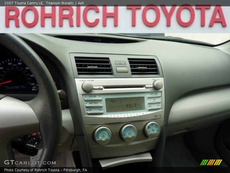 Titanium Metallic / Ash 2007 Toyota Camry LE