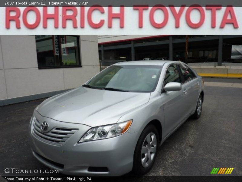 Titanium Metallic / Ash 2007 Toyota Camry LE