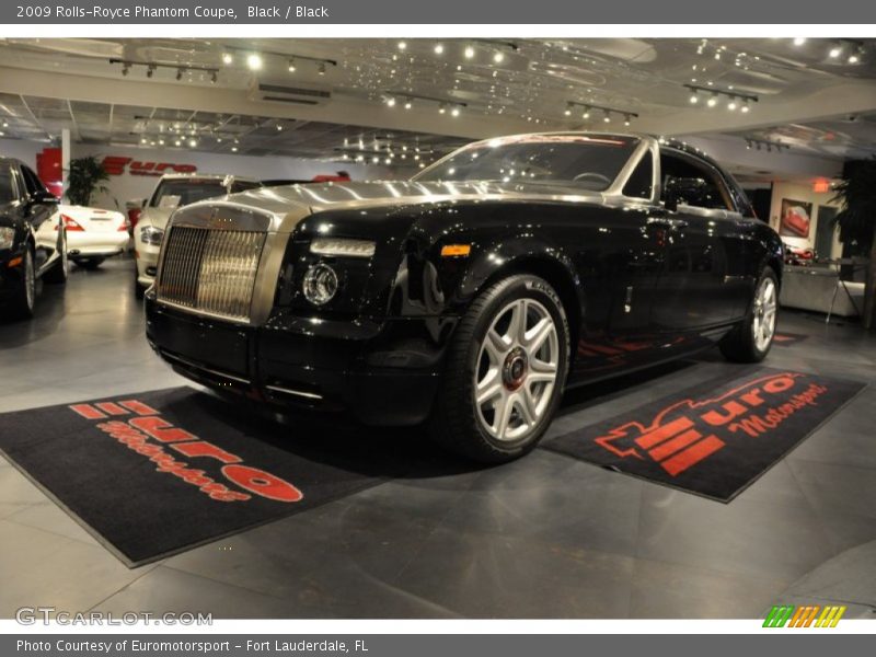 Black / Black 2009 Rolls-Royce Phantom Coupe