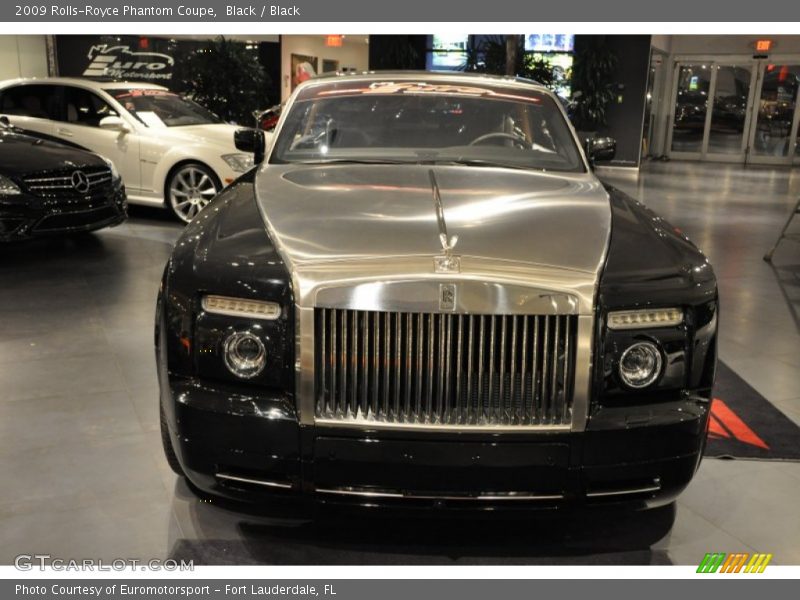 Black / Black 2009 Rolls-Royce Phantom Coupe