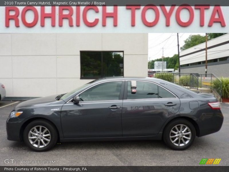 Magnetic Gray Metallic / Bisque 2010 Toyota Camry Hybrid