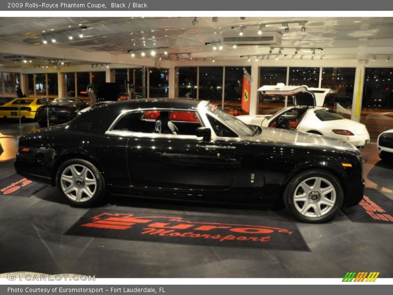 Black / Black 2009 Rolls-Royce Phantom Coupe