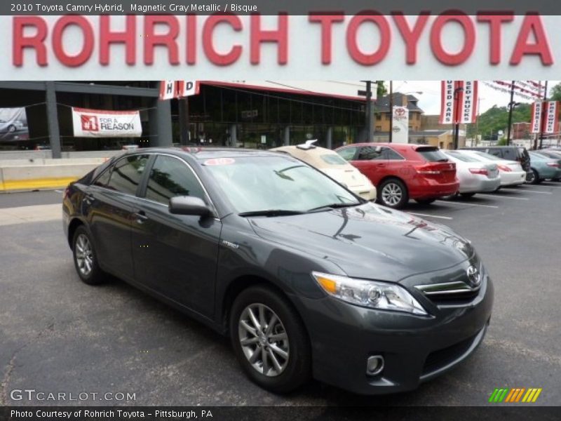 Magnetic Gray Metallic / Bisque 2010 Toyota Camry Hybrid