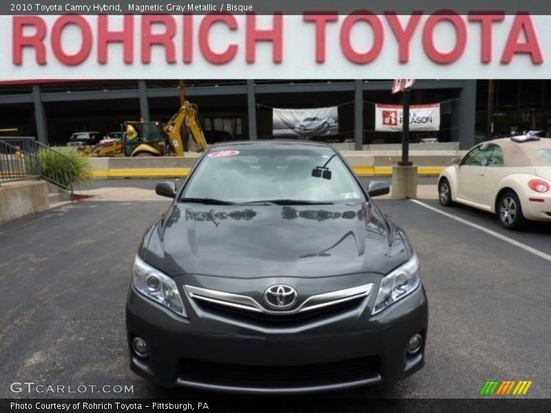 Magnetic Gray Metallic / Bisque 2010 Toyota Camry Hybrid