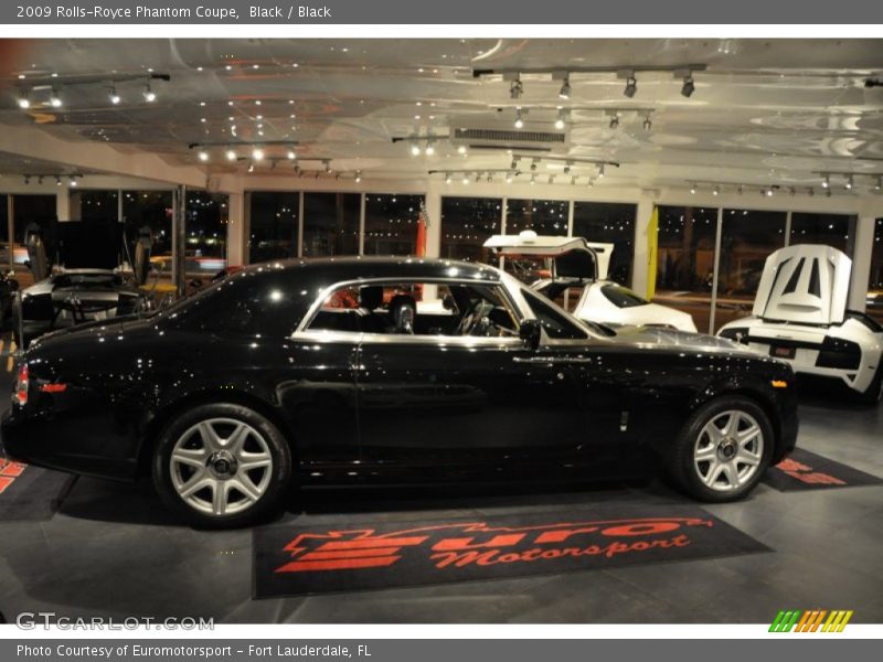 Black / Black 2009 Rolls-Royce Phantom Coupe