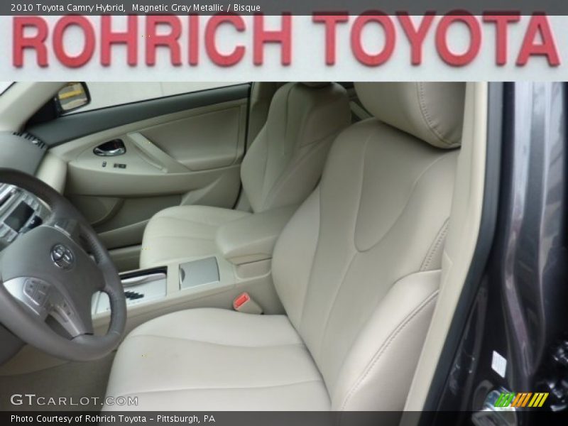 Magnetic Gray Metallic / Bisque 2010 Toyota Camry Hybrid