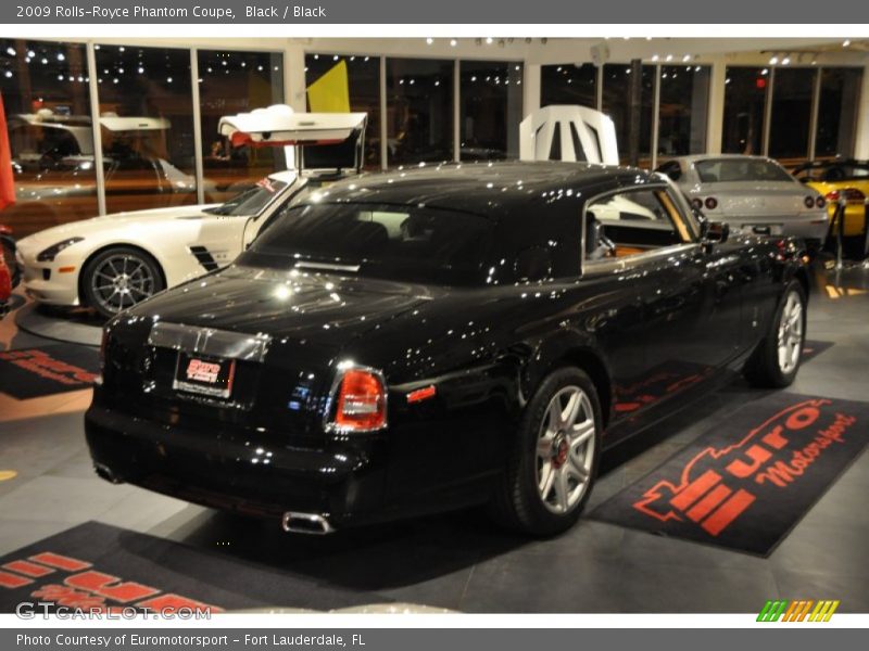 Black / Black 2009 Rolls-Royce Phantom Coupe