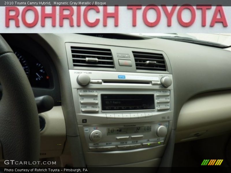 Magnetic Gray Metallic / Bisque 2010 Toyota Camry Hybrid
