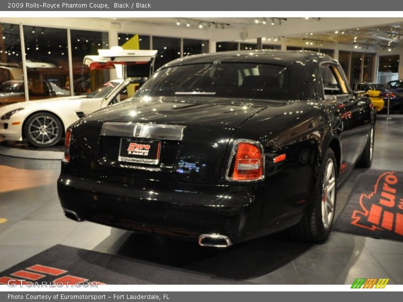 Black / Black 2009 Rolls-Royce Phantom Coupe