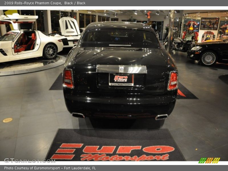 Black / Black 2009 Rolls-Royce Phantom Coupe