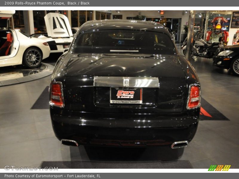 Black / Black 2009 Rolls-Royce Phantom Coupe
