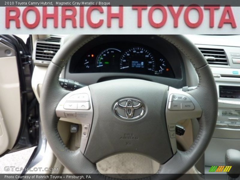 Magnetic Gray Metallic / Bisque 2010 Toyota Camry Hybrid