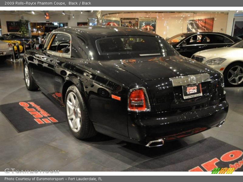 Black / Black 2009 Rolls-Royce Phantom Coupe