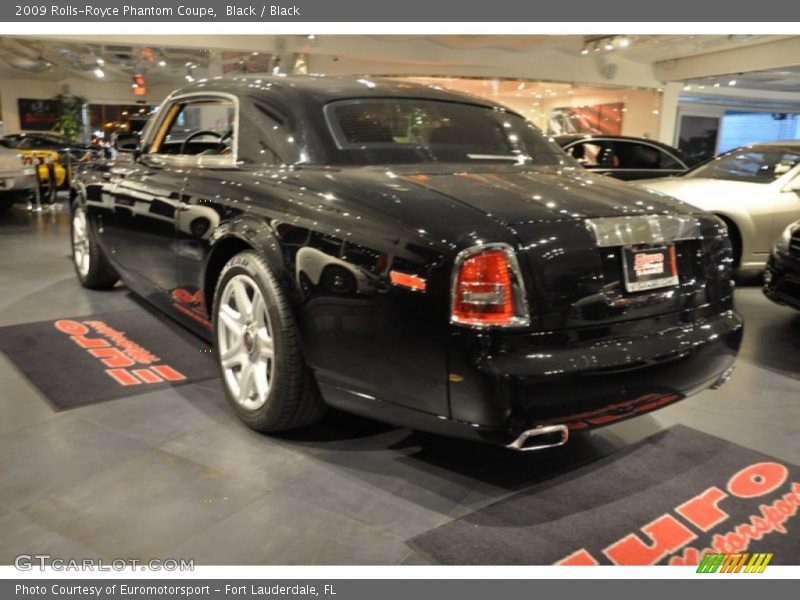 Black / Black 2009 Rolls-Royce Phantom Coupe