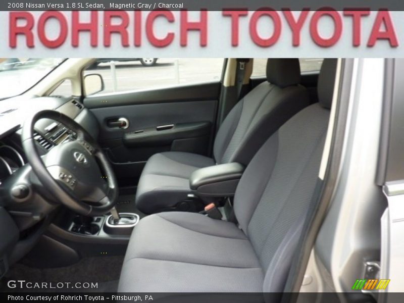 Magnetic Gray / Charcoal 2008 Nissan Versa 1.8 SL Sedan