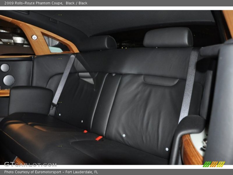  2009 Phantom Coupe Black Interior