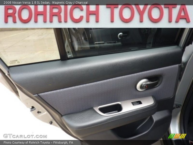 Magnetic Gray / Charcoal 2008 Nissan Versa 1.8 SL Sedan