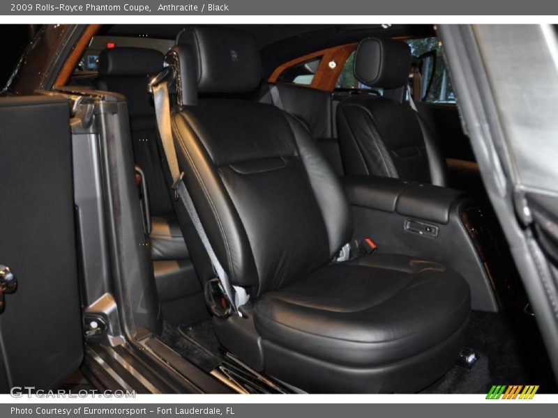  2009 Phantom Coupe Black Interior