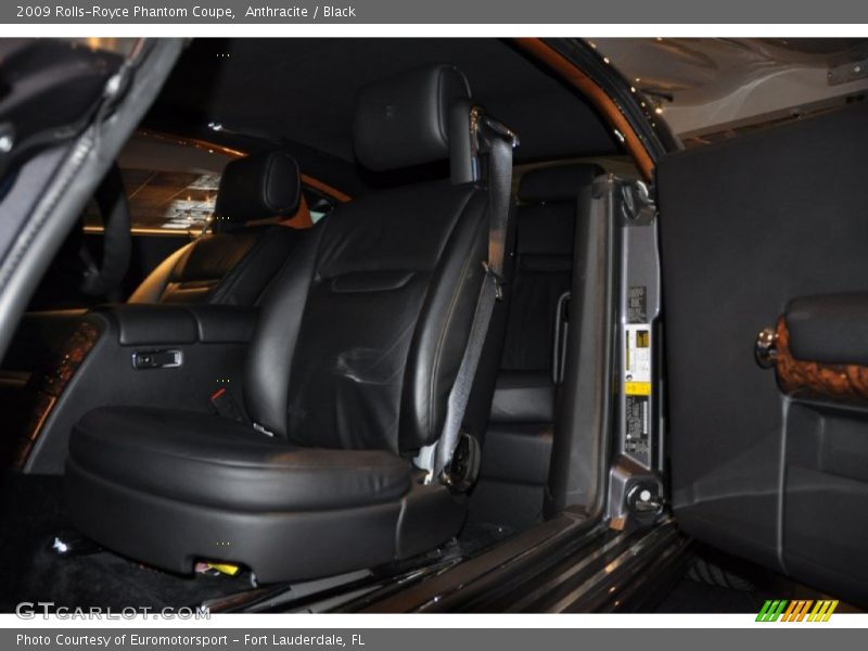  2009 Phantom Coupe Black Interior