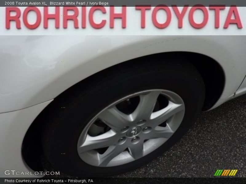Blizzard White Pearl / Ivory Beige 2008 Toyota Avalon XL