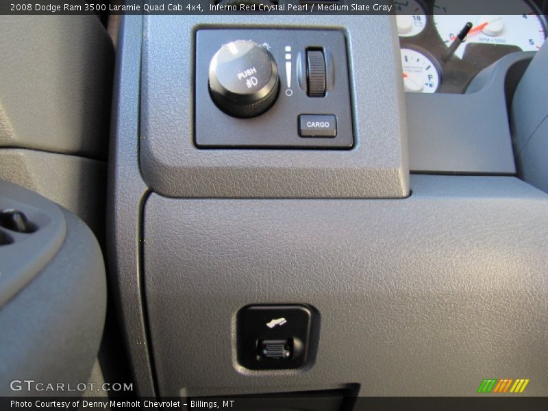 Controls of 2008 Ram 3500 Laramie Quad Cab 4x4