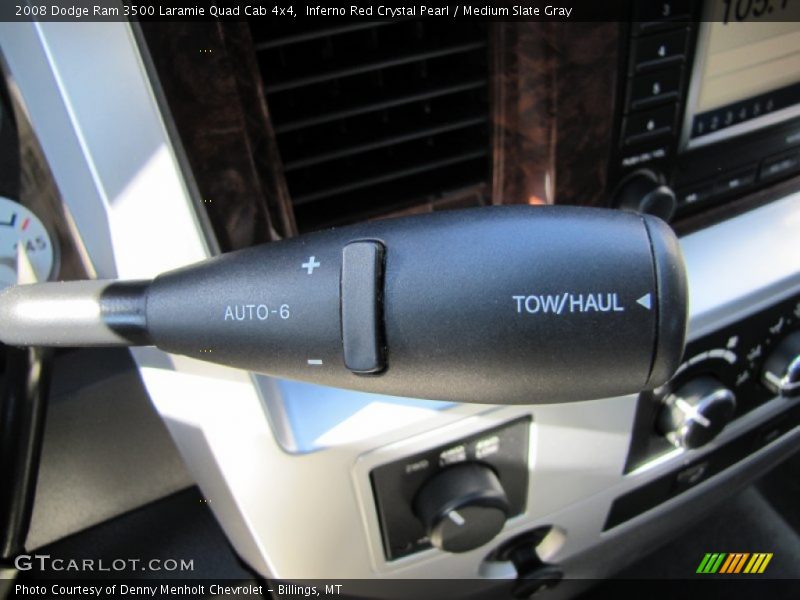  2008 Ram 3500 Laramie Quad Cab 4x4 6 Speed Automatic Shifter