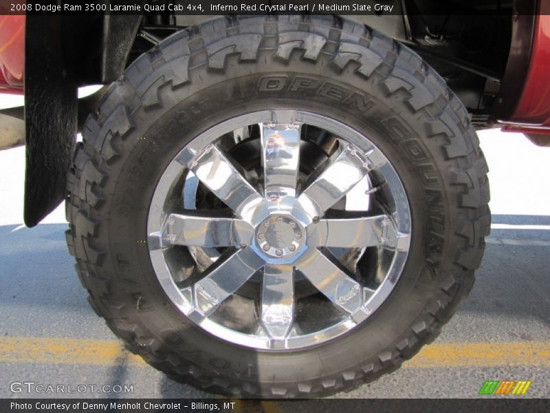 Custom Wheels of 2008 Ram 3500 Laramie Quad Cab 4x4