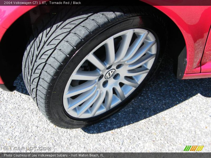 Tornado Red / Black 2004 Volkswagen GTI 1.8T